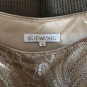 Sue Wong Sequined Dress